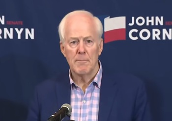 Cornyn Just Lost His Senate Seat to Trump’s Pick. Now He’s Torpedoing Trump’s Voting Bill. You Do the Math.